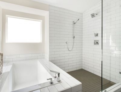 Spacious Shower Areas